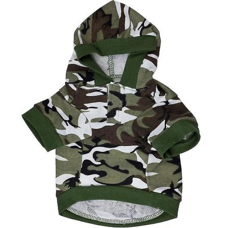 Poikien koirapaita Camo asut koirille naamiointi puku Koira Camo