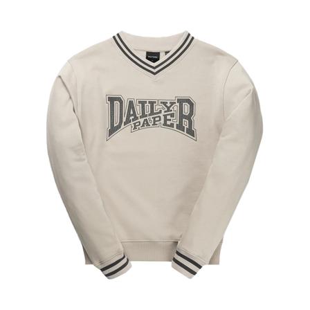 Daily Paper, V-neck Knitwear Beige, Heren, Maat:L
