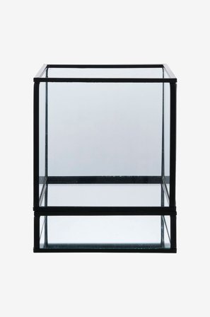 House Nordic - Lysestage Hurricane - Sort - Lysestager & lanterner - Fra Homeroom