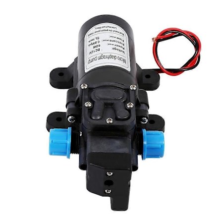 12V 60W 80PSI Smart Högtryck Självsugande Vattenpump för Hemträdgård