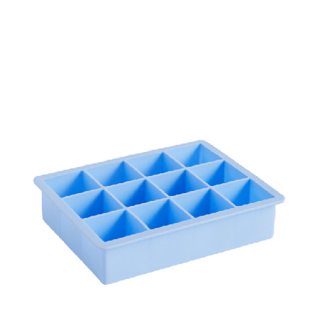 HAY Isform Ice Cube Tray Square XL Köksredskap Blå W14xD18xH4 cm