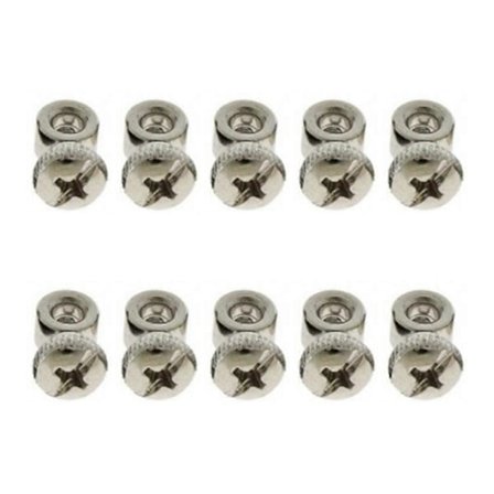 10 stk. Justerbart Skruesett for Erstatningskabel til Speed Jump Rope, Passer for De Fleste Speed Jump Ropes