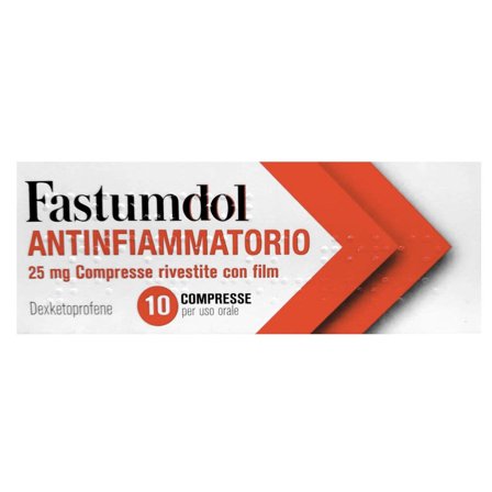 Fastumdol Antinfiammatorio 25mg 10 Compresse