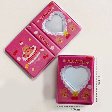 Fotokort Album Samla bok RÖD