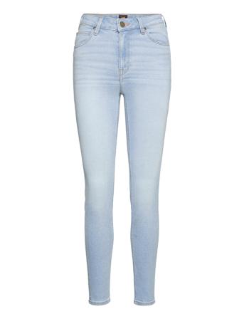 Scarlett High Skinny Jeans Blå Lee Jeans