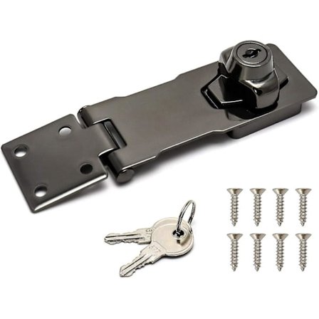 Sikkerhetslås med knotttype for dør, garasjeport og trekasse