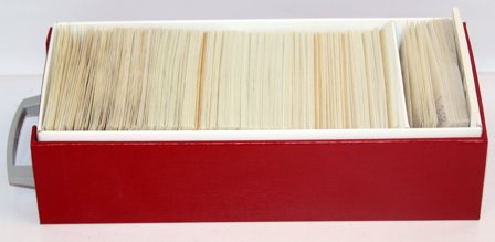 Danmark - Dubletsamling af marginal blokke i 1 kartotekskasse - Postfrisk