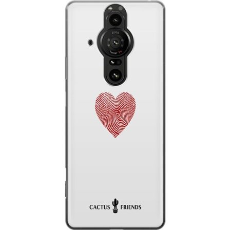 Yhteensopiva Puhelinkuori Sony Sony Xperia Pro-I Cactus and Friends - Fingerprint Love