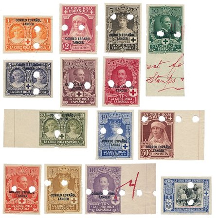 Spansk Vestafrika - Tanger (SPECIMEN)