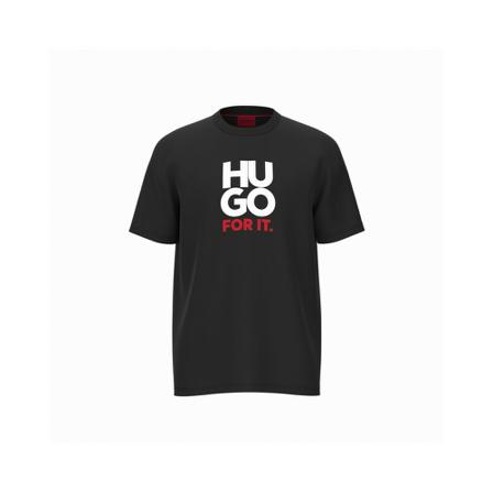 Hugo Boss - T-shirts - Svart - Herr - Storlek: S, Herr, Storlek: S