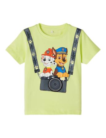 Nmmalexej Pawpatrol Ss Top Bio T-shirts Short-sleeved Grønn Name It