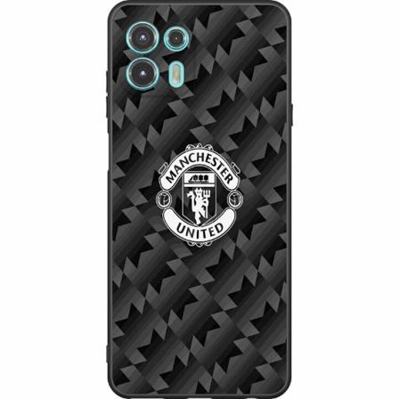 Motorola Edge 20 Lite Svart Skal Manchester United Fc