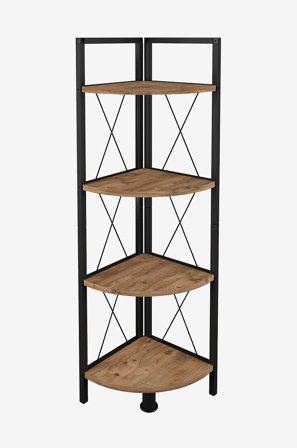 VCM - Hjørnehylde Insasi 4 - Brun - Hylder & opbevaring - Fra Homeroom