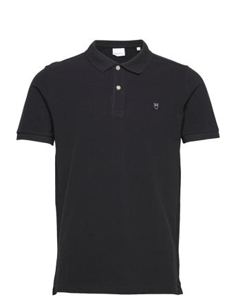 Basic Badge Polo - Gots/Vegan Polos Short-sleeved Sort Knowledge Cotton Apparel