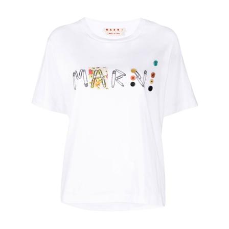 Marni T-Shirts Hvid, Dame