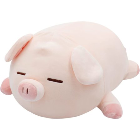 Chubby Plysh Pig Toy Kudde Rosa Fylt Grisdocka Söt Gris C W