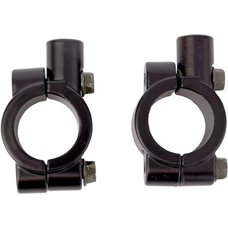 Par universellt 8 mm fäste för 17-22 mm styre backspegel