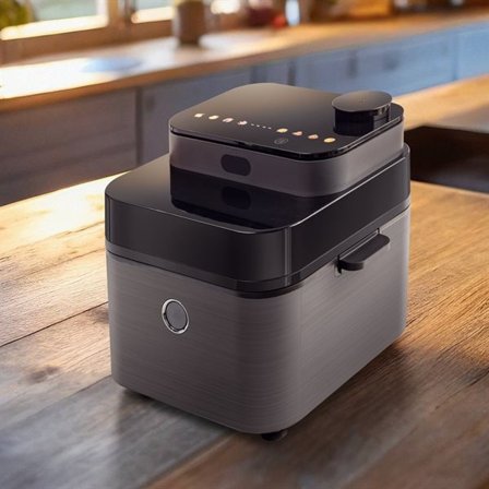 Ströme Juicy Airfryer 7L – stor airfryer med ångfunktion och touch-kontroll