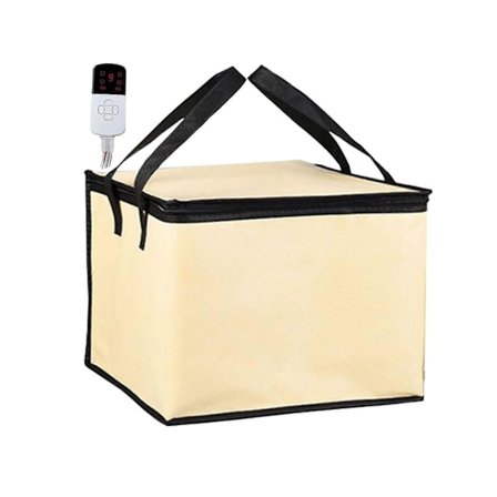 Dej Hæveboks Brød Hæveapparat med Temperatur Tidsstyring Aluminiumfolie Isolering Stor Kapacitet Brød Fermenteringsboks til Brød P (FMY)