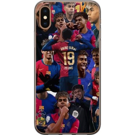 Yhteensopiva Puhelinkuori Apple iPhone XS Max Lamine Yamal mobiilikotelo jalkapallofaneille