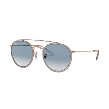 Ray-Ban Round Double Bridge -Aurinkolasit - Brown Round - Ray-Ban RB3647N 90683F 51
