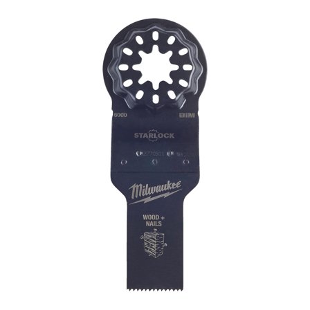 Milwaukee 48906527 Instickssågblad 65 x 42 mm, Starlock, 50-pack, Maskintillbehör & förbrukning