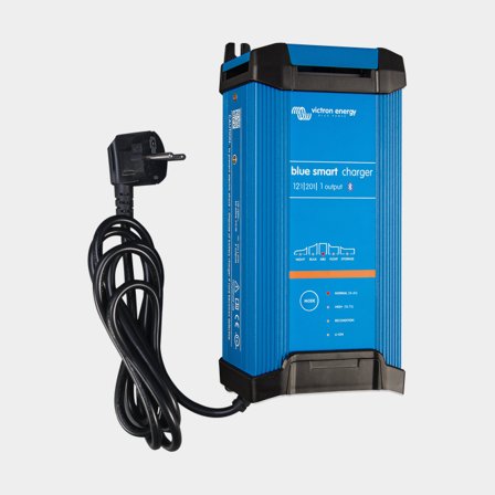 Battery Charger Victron Blue Smart Charger IP22, 230 V, 24 V, 16 A / hour, with 1 output, without charging cable