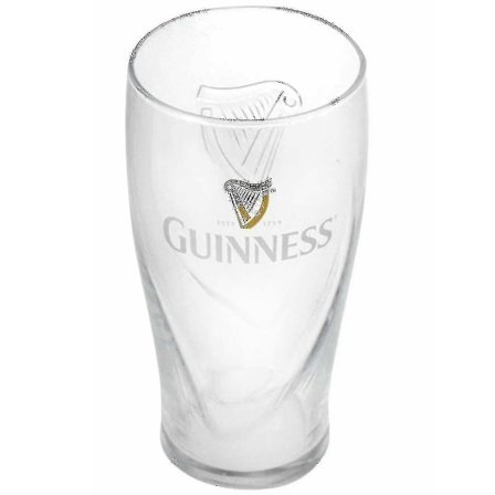ING Guinness Pintglas Håndværksøl krus transparent hjemmebar høj kvalitet præget krus 470 ml