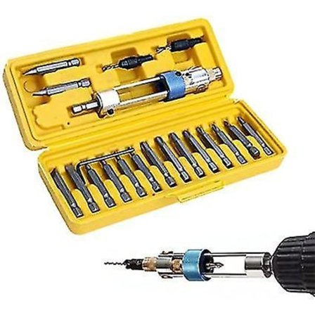 20-delt Multi-skruetrækker Sæt Bor Driver Hurtig Skift