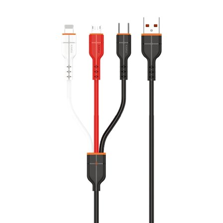 3iett laddare lighting,micro och usb-c