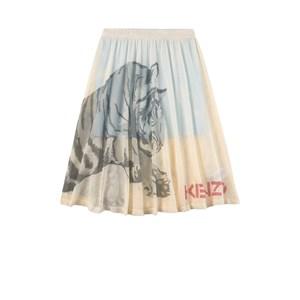 Kids - Kenzo Kids Cream 2-in-1 Tiger Mesh Skirt 4 Years - Skirts - 4 years - Cream