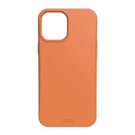 UAG Rugged Case for iPhone 12 Pro Max 5G [6.7-inch] - Outback Bio Orange - baksidedeksel for mobiltelefon