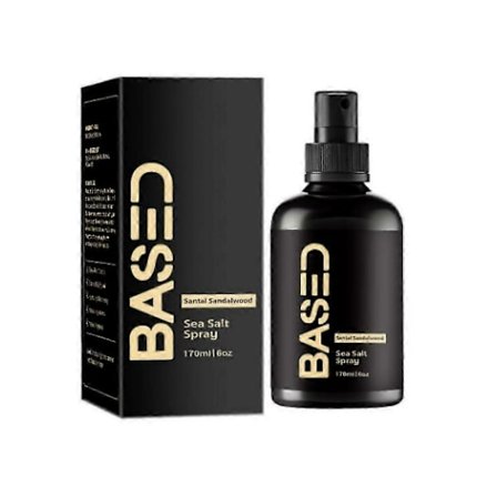Havsalt Spray til Volumengivende Hår, 170ml Teksturerende & Styrkende Spray med Vitamin B5 & Tang