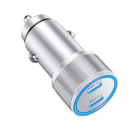 20W USB C -autonlaturiadapteri 1 m:n Lightning-kaapelilla, 12V/24V D