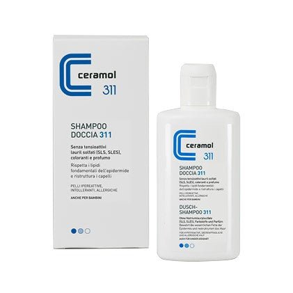 Ceramol Shampoo Doccia 200ml - Delicato per Pelle Sensibile