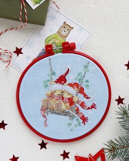 Stickpackung Bild Weihnachtszeit