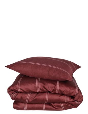 Raw Lane 200X200 Cm Home Textiles Bedtextiles Bed Sets Rød Compliments