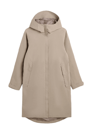 Tretorn Explorer Rain Parka Jackor Dam Beige XL