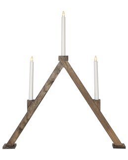 Star Trading Stage Vika LED Brun