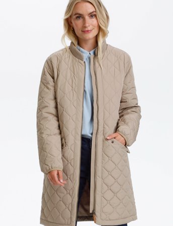 Cream Arwencr Jacket - Silver - 44