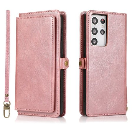 Samsung Galaxy S21 Ultra - Genomtänkt Praktiskt 2-1 Plånboksfodral