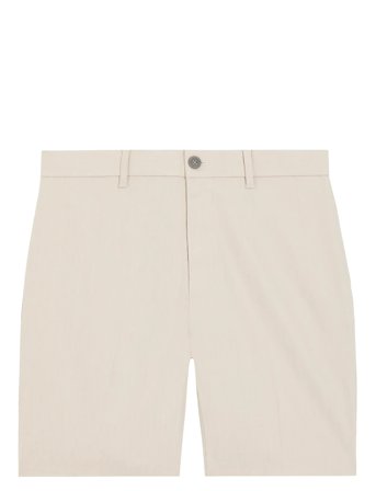 Calvin Klein Linen Lyocell Stretch Short - Beige - 36