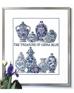 Broderikit Tavla Porslin