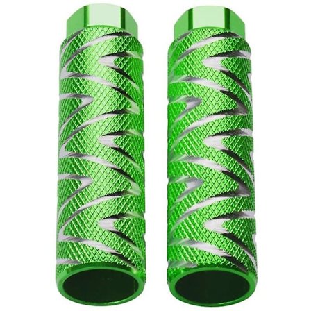 2 stk. Aluminiumlegerings sykkelpigger BMX-pedaler passer til 3/8 tommers aksler Sykkel bakpedaler