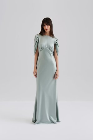 Malina - Louise maxi dress - XL - Sage