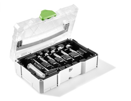 Festool CENTROTEC FB D 15-35 CE-Set Kvistborrset 5 borr från 15 till 35 mm, Maskintillbehör & förbrukning