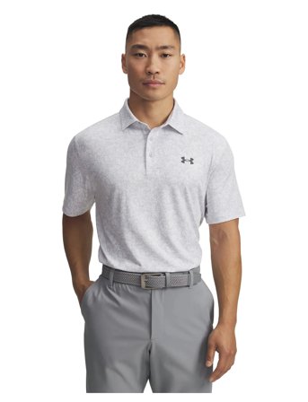 Under Armour Ua Playoff 3.0 Printed Polo - Grey - XXL