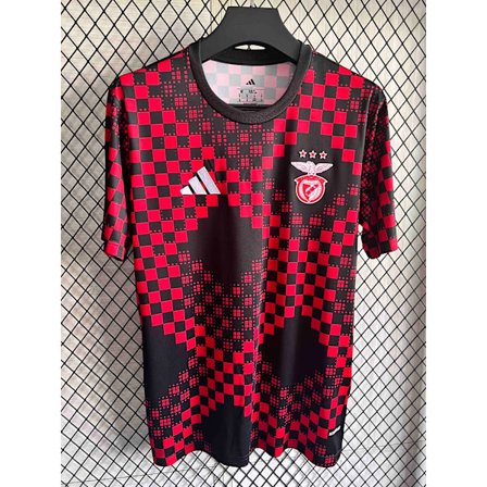 25-26 S.L. Benfica Trænings T-shirt før Kamp i Fodbold S-4XL