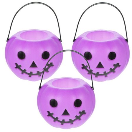 3 stk Godteribøtte Snackboks LILLA