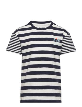 T-Shirt Ss Y/D Navy Minymo